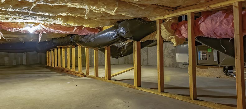 Get a crawl space inspection from Carolina Shield Home Inspections